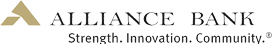 Alliance Bank's logo